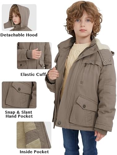 WenVen Boys Winter Coat