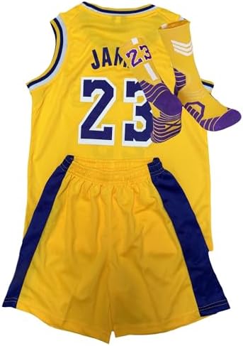 3 Pc Youth Basketball Jersey Set Boys Girls