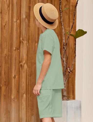 JiAmy Boys 2-Piece Casual Summer Outfits