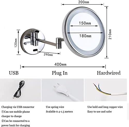 FUDGIO Smart Sensor Makeup Mirror