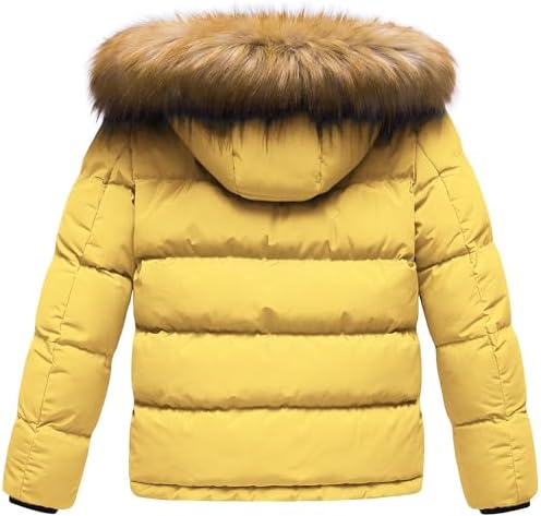 STAY DRY WARM - CREATMO USBoys Water-Resistant Winter Fleece Coats