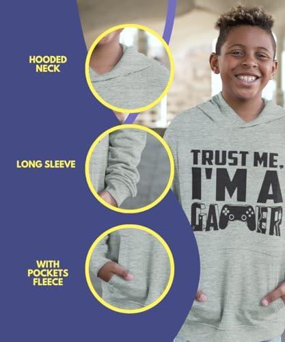 BROOKLYN VERTICAL Boys Video Game Hoodie