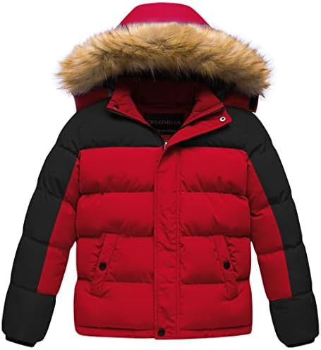 Warm Fleece Lined Water-Resistant Winter Jacket