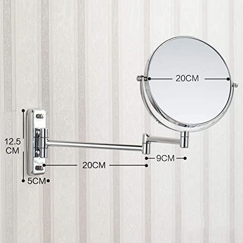 FUDGIO 3X Magnifying Vanity Mirror with Swivel for Shaving Makeup