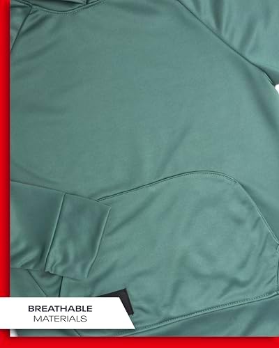 Reebok Boys Sweatshirt Active Fleece Pullover Hoodie
