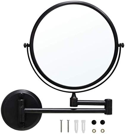 LCARY Wall-Mounted Makeup Mirror 6 Inch Double Sided Adjustable