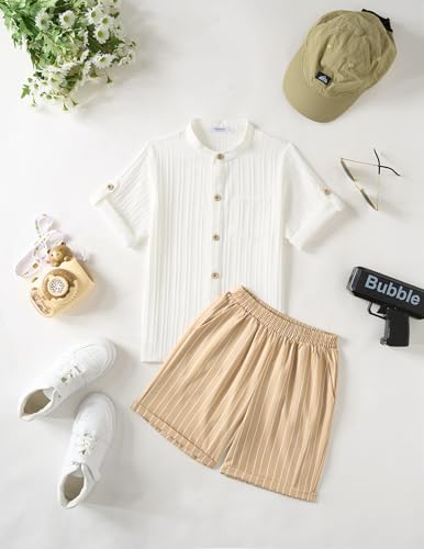 Arshiner Boys 2-Piece Beach Outfit