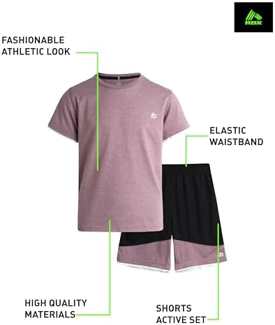 RBX Boys Active Set Comfort Style and Flexibility for Boys
