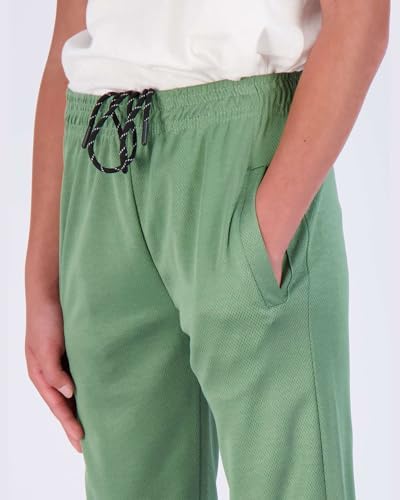 Real Essentials 3-Pack Boys Mesh Active Jogger Pants with Pockets