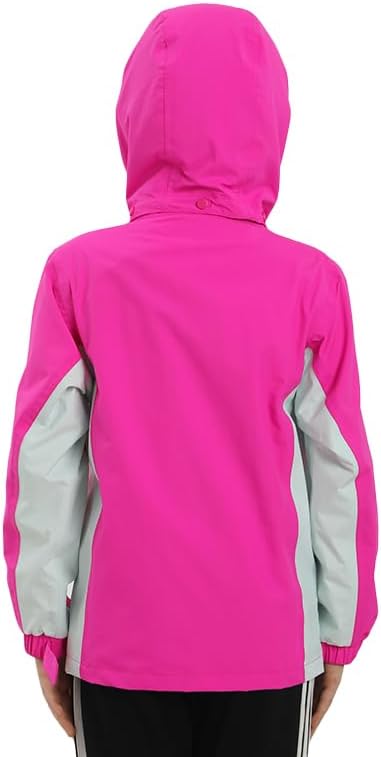 Yingjielede Waterproof and Windproof rain jackets for kids