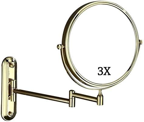 8 Inch Double-Sided Vanity Mirror with 3X Magnification