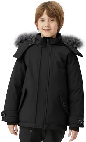 Wantdo Boys Winter Jacket waterproof puffer