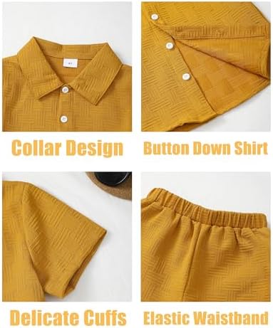 Adorable Toddler Boys Short Set - Comfortable Stylish