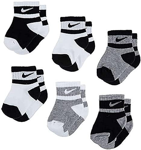 Nike Boys Ankle Socks 6-Pair Set Premium Comfort Style