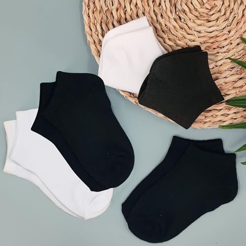 Duufin 12 Pairs Toddler Athletic Ankle Socks 1