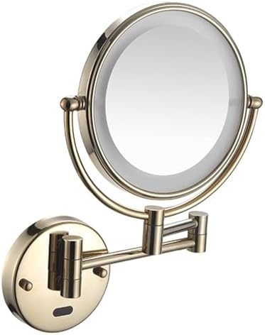 Lighted Makeup Mirror with Sensor Rose Gold Vanity