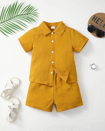 Adorable Toddler Boys Short Set - Comfortable Stylish