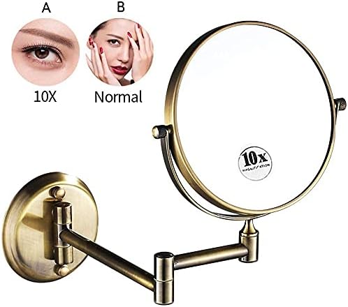 Sturdy Adjustable Makeup Mirror for Women Easy to Mount Travel-Friendly