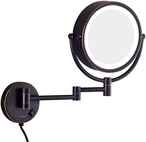 LCARY Makeup Mirror - Wall-Mounted Double-Sided Vanity Beauty Mirror