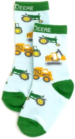 Non-Slip Grip Crew Socks for Toddler to Little Kids
