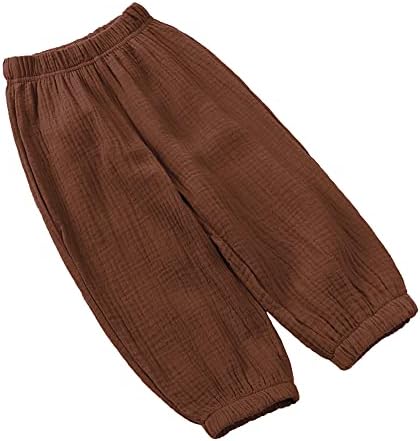 3-Pack Elastic Waist Cotton Linens for Kids
