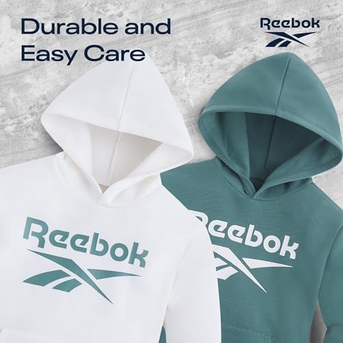 Reebok Boys Fleece Hoodie Sweatshirts 2 Pack