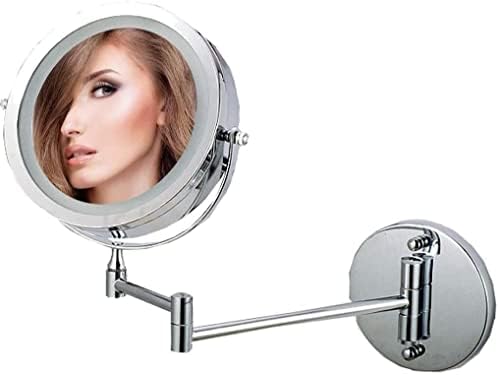 Makeup Shaving Mirror 5X Round Wall-Mounted vanity mirror