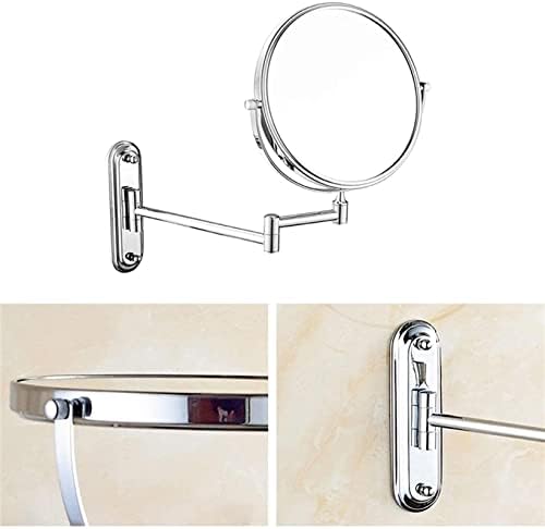 FUDGIO Extendable 360 Rotation Makeup Mirror