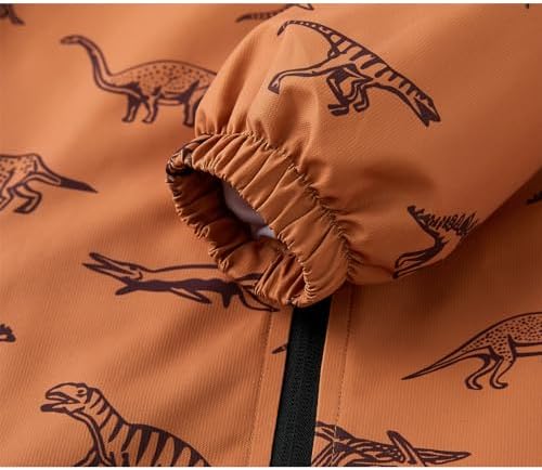Stay dry look sharp in any weather Boys rain jacket with removable hood