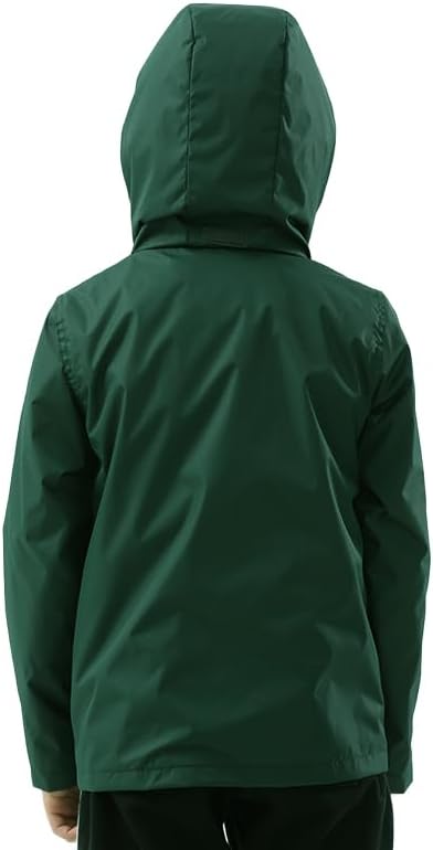 DEAL ON Boys Waterproof Rain Jacket