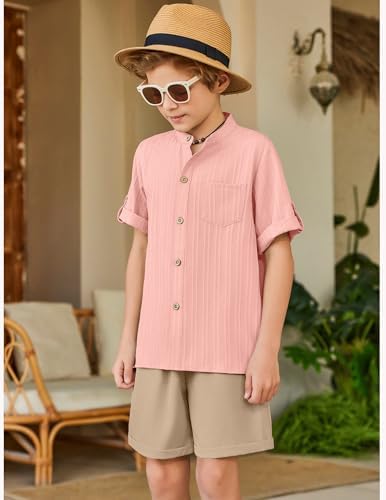 Arshiner Boys 2 Piece Summer Beach Outfit Set