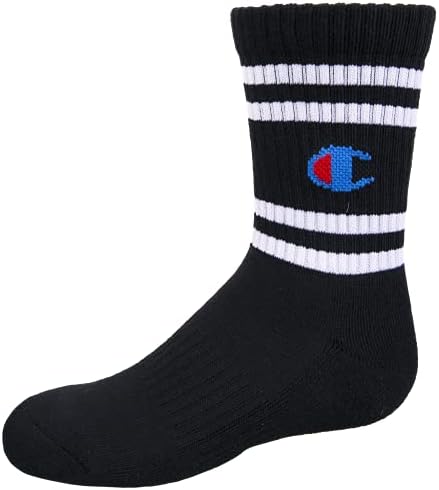 Champion Kids 6-Pack Child-Rated Crew Socks