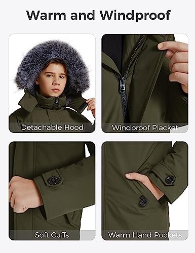 Warm Durable Winter Coat for Kids