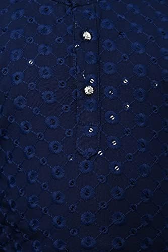 AHHAAAA Boys Sequin Kurta Set