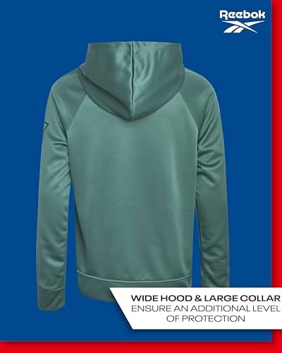 Reebok Boys Sweatshirt Active Fleece Pullover Hoodie