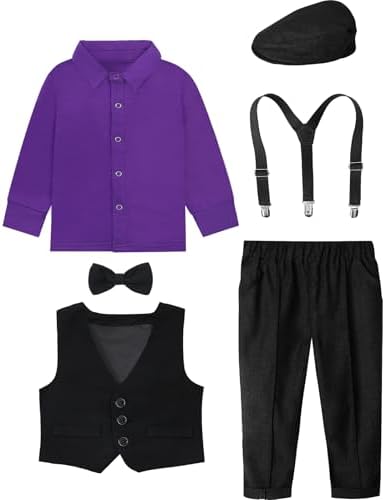 AJ DESIGN 5-Piece Baby Boys Suit