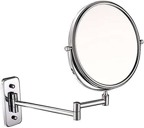 Elegant Wall-Mounted Makeup Mirror with Multiple Magnifications