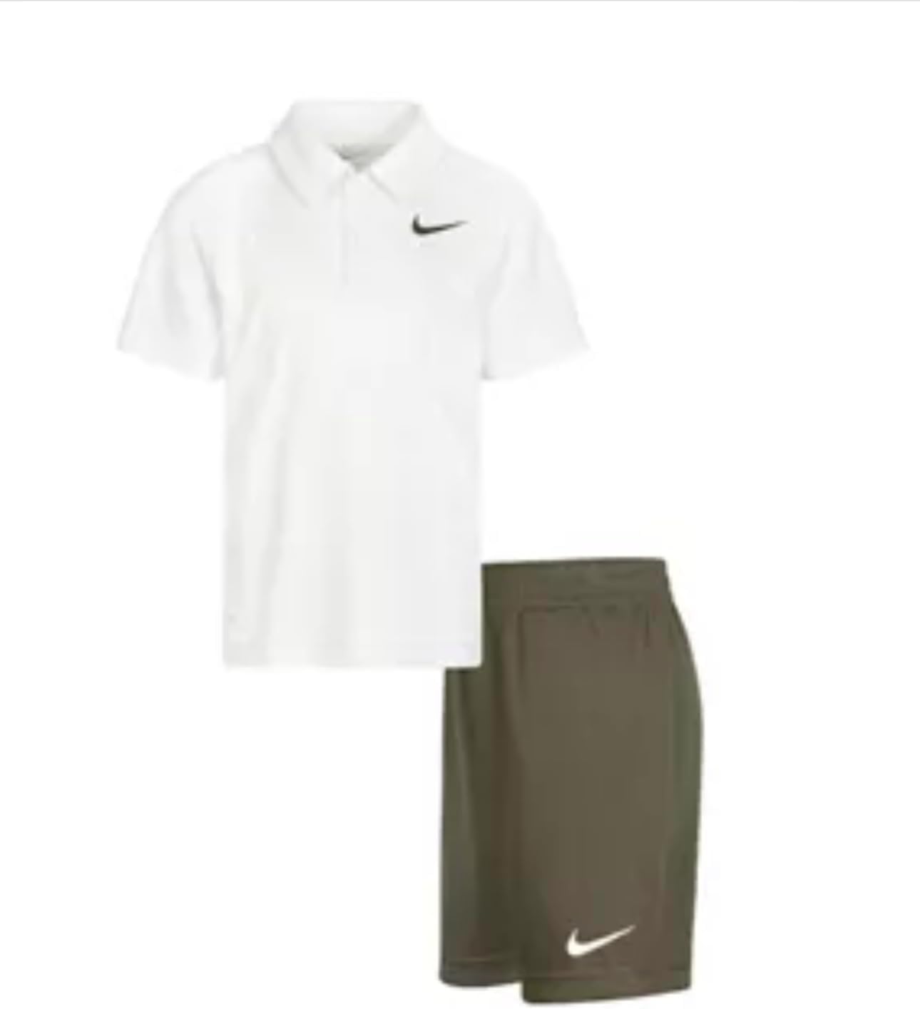 Nike Boys Dri-Fit Polo Shirt and Shorts 2 Piece Set
