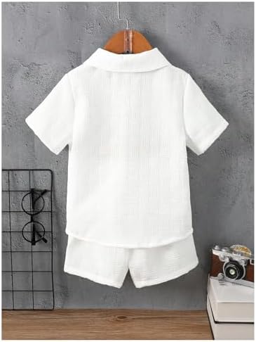 Boys 2 Piece Outfit Set for Vacation and Daily Wear
