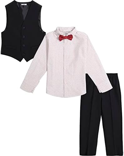 Calvin Klein Boys 4-Piece Formal Outfit - Sharp and Stylish