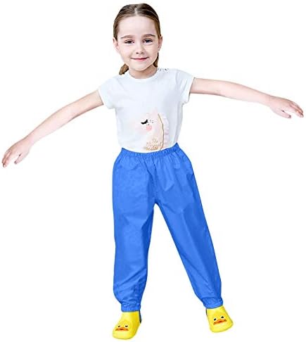Generic Kids Boys Reflective Windproof Rain Pants Toddler waterproof