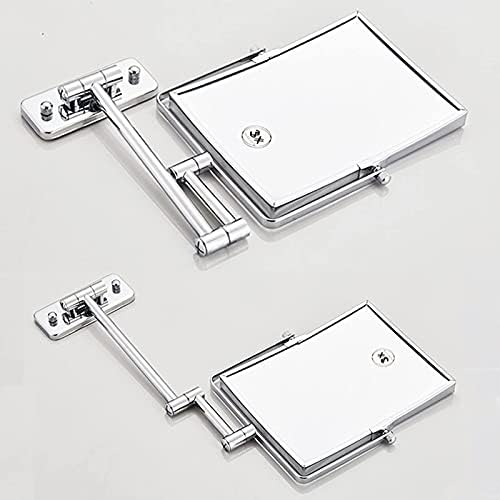 wall mounted dual sided 3x magnifying mirror