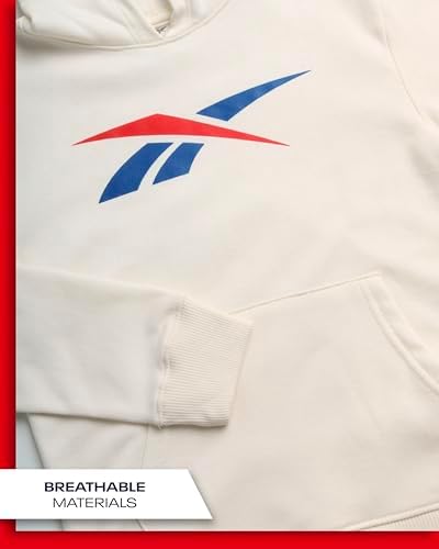 Reebok Boys Sweatshirt Fleece Hoodie Active
