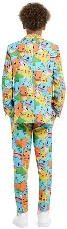 Opposuits Teen Boys Pokmon Suit - Pikachu Outfit - Multicolor