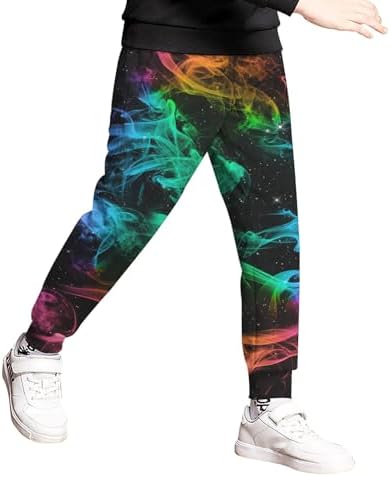 UNICOMIDEA Funny Joggers for Boys Girls Sweatpants with Drawstring