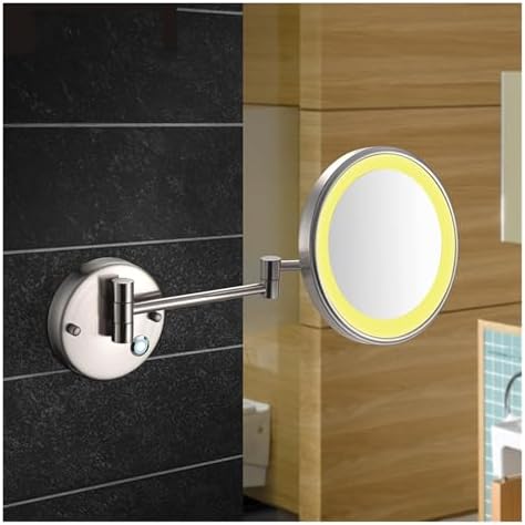 Touch Dimming LED Makeup Mirror with 10X Magnification