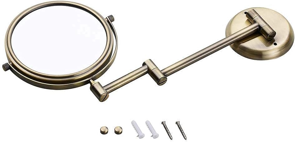 Sturdy Adjustable Makeup Mirror for Women Easy to Mount Travel-Friendly