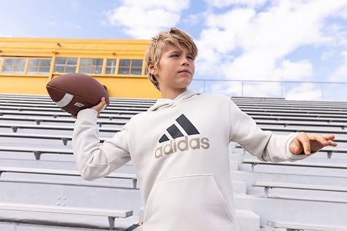 Adidas Boys Long Sleeve Fleece Pullover Hoodie