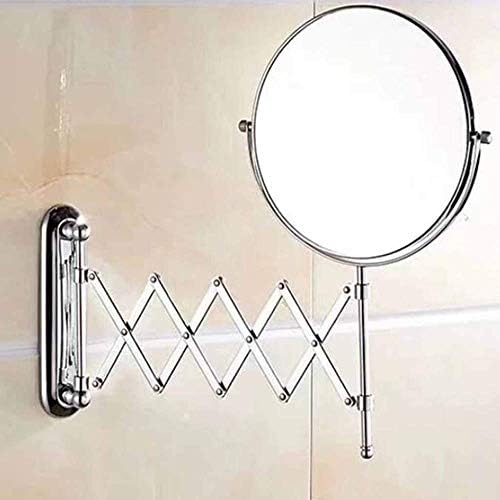 Professional Personal Double-Sided Extendable 360-Degree Wall-Mounted Makeup Mirror