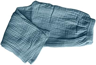 Comfortable Cotton Linen Ankle Pants for Boys